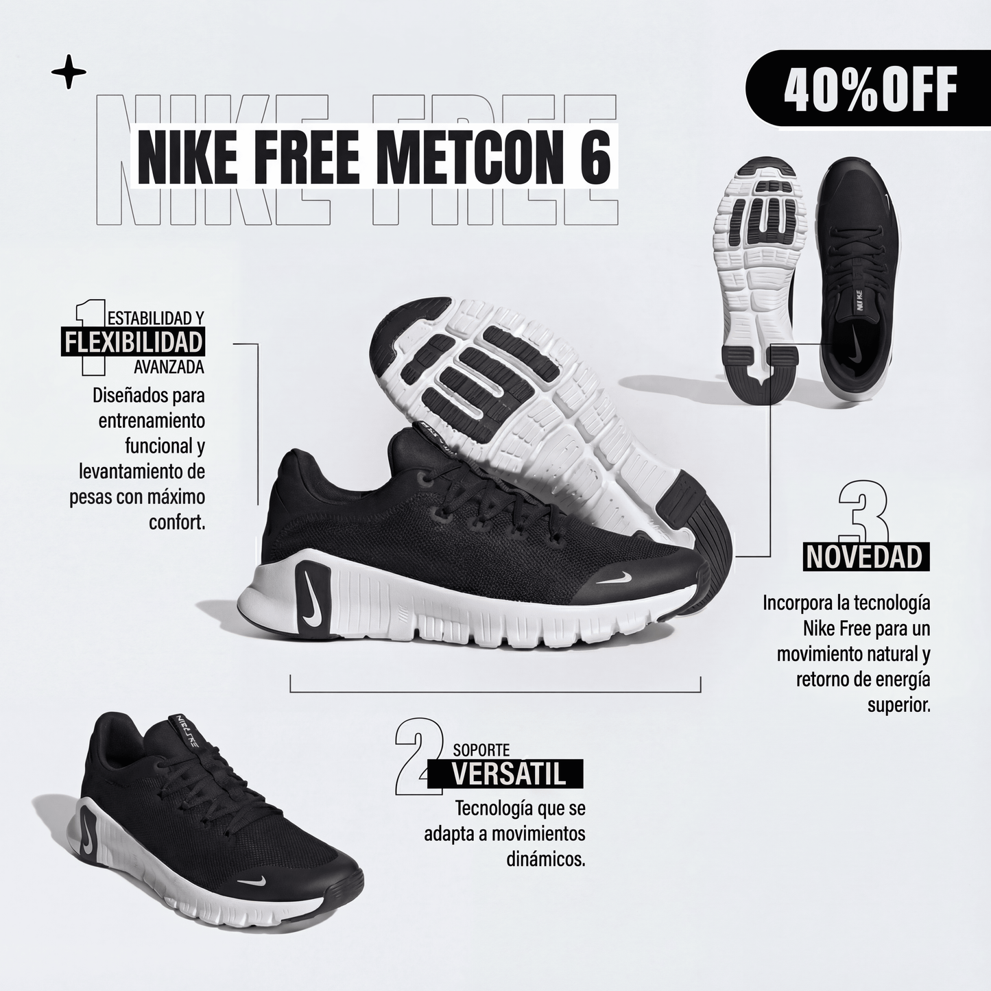 Nike Free Metcon 6 - Premium Quality