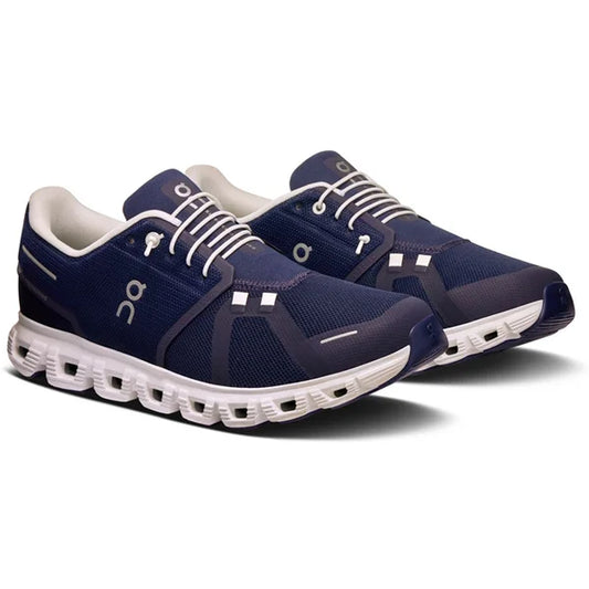 ON Cloud 6 Medianoche/Blanco - Calidad Premium